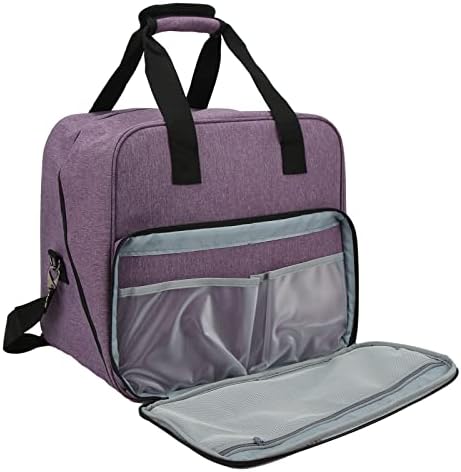 ITHWIU Étui de transport pour machine à coudre avec plusieurs poches de rangement pour accessoires, sac de rangement fourre-tout universel compatible avec la plupart des machines Singer, Brother
