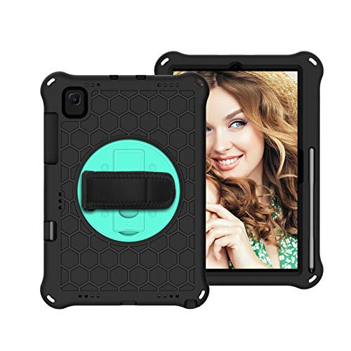 Étui antichoc Galaxy Tab S6 Lite SM-P615 protection antichute 360 avec poignée de transport