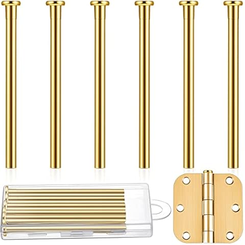 6 Pack Oil Rubbed Bronze Door Hinge Pins Cover