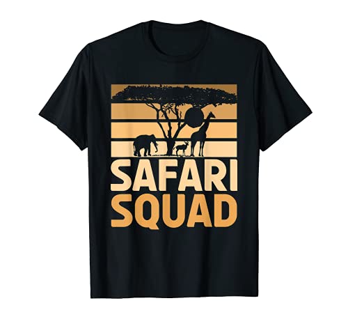 Safari Squad Costume de safari T-Shirt