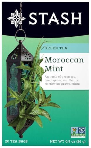 Stash Tea Moroccan Mint Green Tea, 20 ct