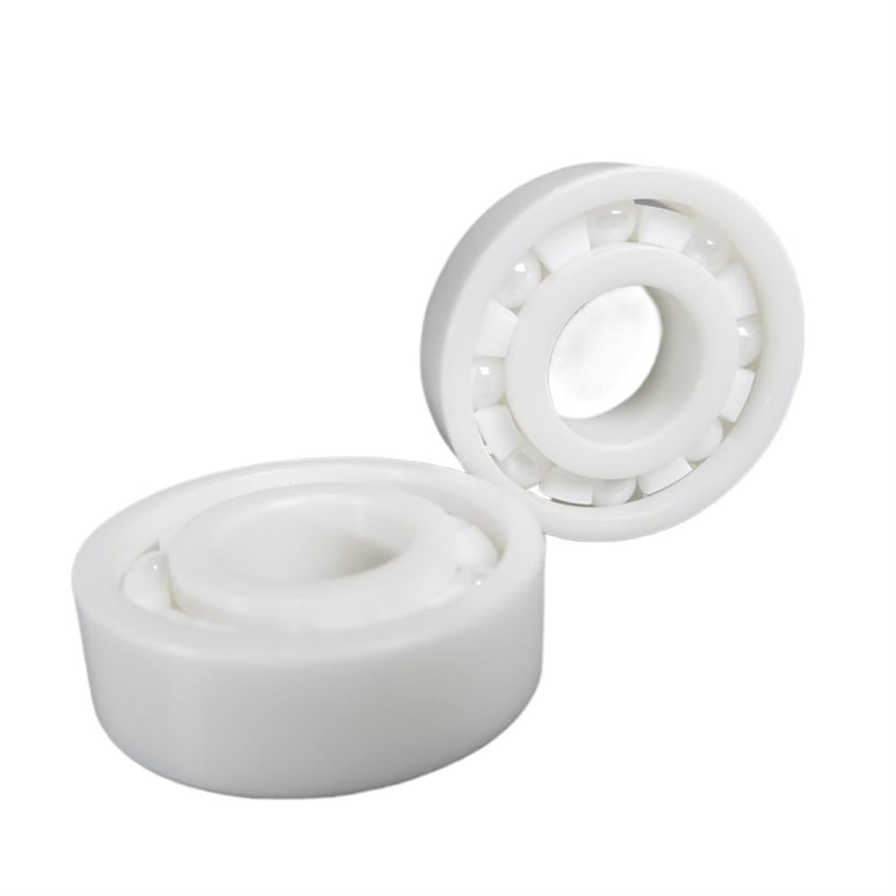 DUKUTS 6010 CE Size 50x80x16mm Full Ceramic Bearings ZrO2 Zirconia Ball Bearings Preservative Turn smoothly oilless