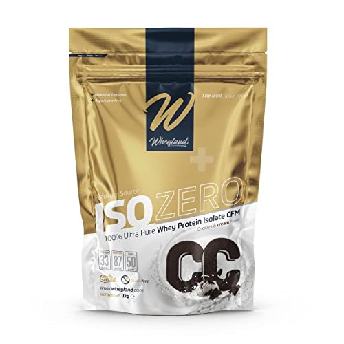 WHEYLAND ISOZERO - 100% ULTRA PURA WHEY PROTEINA ISOLATE 1KG CFM COOKIES & CREAM Cover