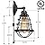 Asnxcju Plug in Wall Sconces, Industrial Wall Lamp with 5.9ft Plug in Cord, Wire Cage Vintage Wall Sconce Lighting, Rustic Wall Light Fixture for Headboard Bedroom Bathroom 2 Pack, UL Listed