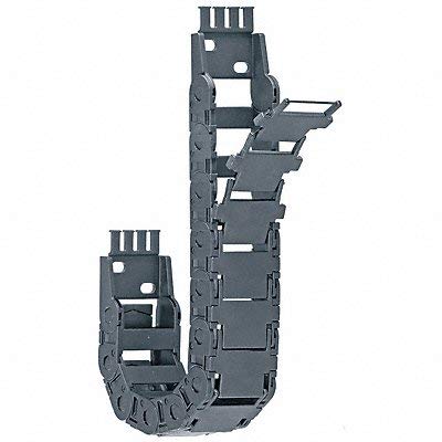 Cable Carrier, Mini, Open, Ow1.93In / 49Mm