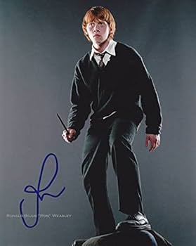 ルパート・グリント　サイン　オートグラフ　ハリー・ポッター　キャラクター名付き ルパート・グリント サイン オートグラフ ハリー・ポッター