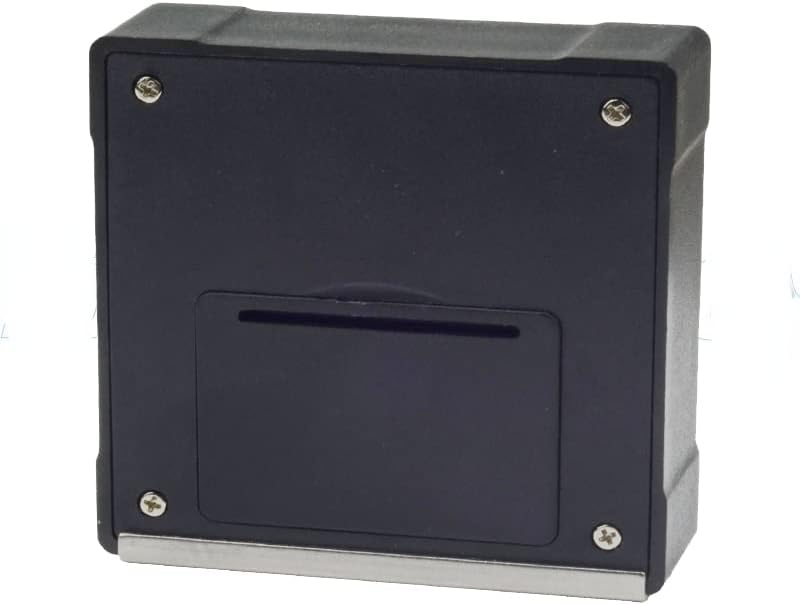 Back view of the zatagen Mini Digital Protractor showing the battery compartment.