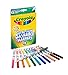 Crayola Ultra Clean Fine Line Markers (12ct), Washable Markers for Kids, Arts & Crafts, Coloring Book Markers, Toddler Gifts