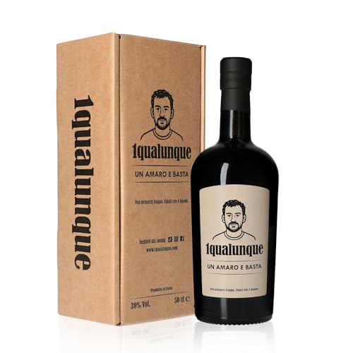 Amaro 1qualunque 30% vol - Bottiglia 50cl con astuccio -