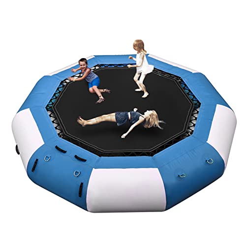 Kunghei 16.4Ft Water Bouncer Water Trampoline Swimming Platform, Summer Camping, Outdoor Play, Leisure And Water Sports #TOP3
