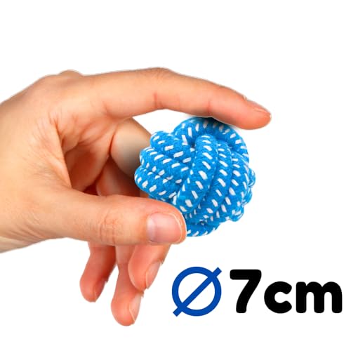Chalesco Brinquedo de Corda Rope Ball para Cães (Cor Sortida)