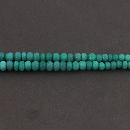 Rondelles en calcédoine verte pour concevoir vos propres bracelets artisanaux d'été