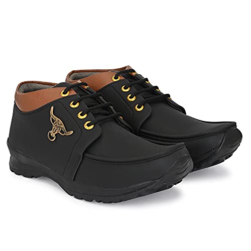 Image of Men's Casual Boots for Men Stylish, Durable & Comfortable Everyday Footwear for Travel, Work, or Outings, Ideal for All-Season Casual Use