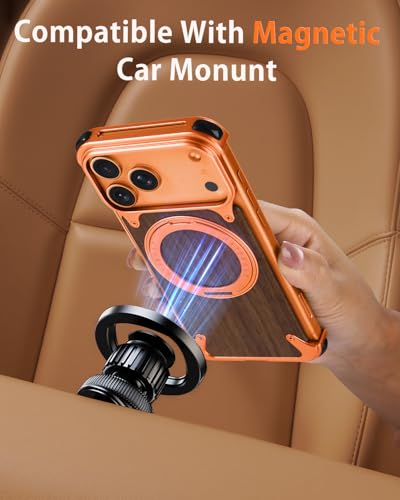 Coque iPhone 17 Pro Max anti-rayures bois résistant aux chutes - 5