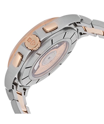 Corum 984-101-24-V705-An11 Men's Admiral's Cup Legend Auto Chrono Ss and 18K Rose Gold Black Dial Watch4