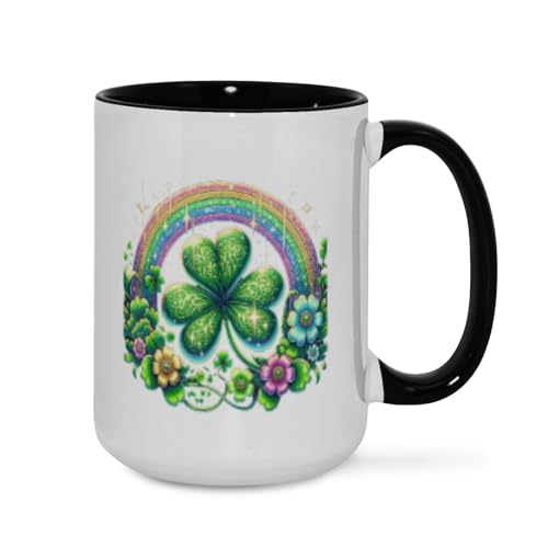 Irish Rainbow Shamrock St Patricks Day Ireland...