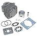 Cylinder Piston Kit for Husqvarna 143R II 443RB 541RB 541RS 541RST 542RBS 143AE15 Zenoah RedMax BC4300 BC4301 BC4302 BC4310 BC4350 BC4500 G45L Brushcutter