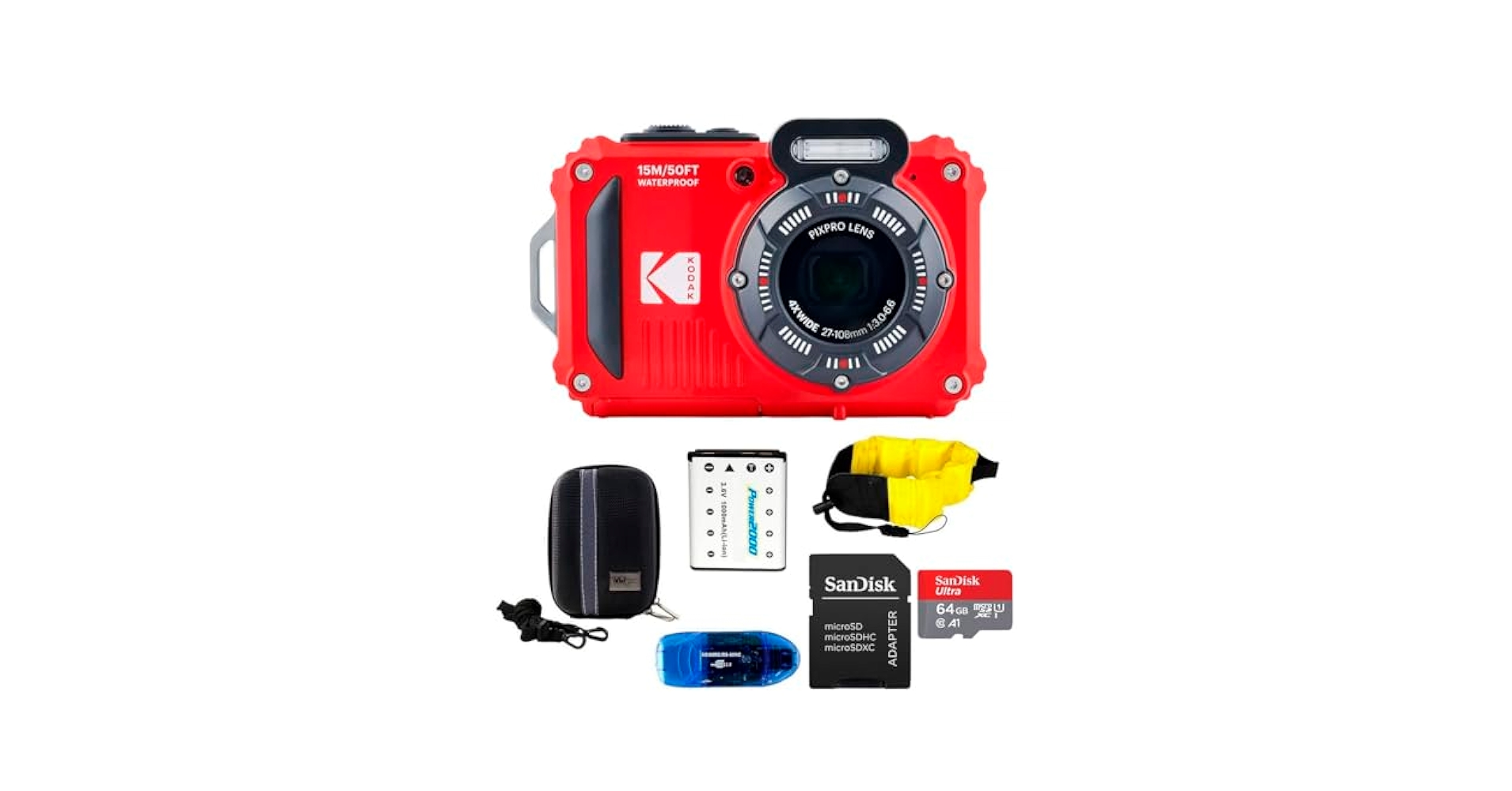 KODAK PIXPRO WPZ2 32ギガマイクロSDカード付き KODAK PIXPRO WPZ2 32ギガマイクロSDカード付き