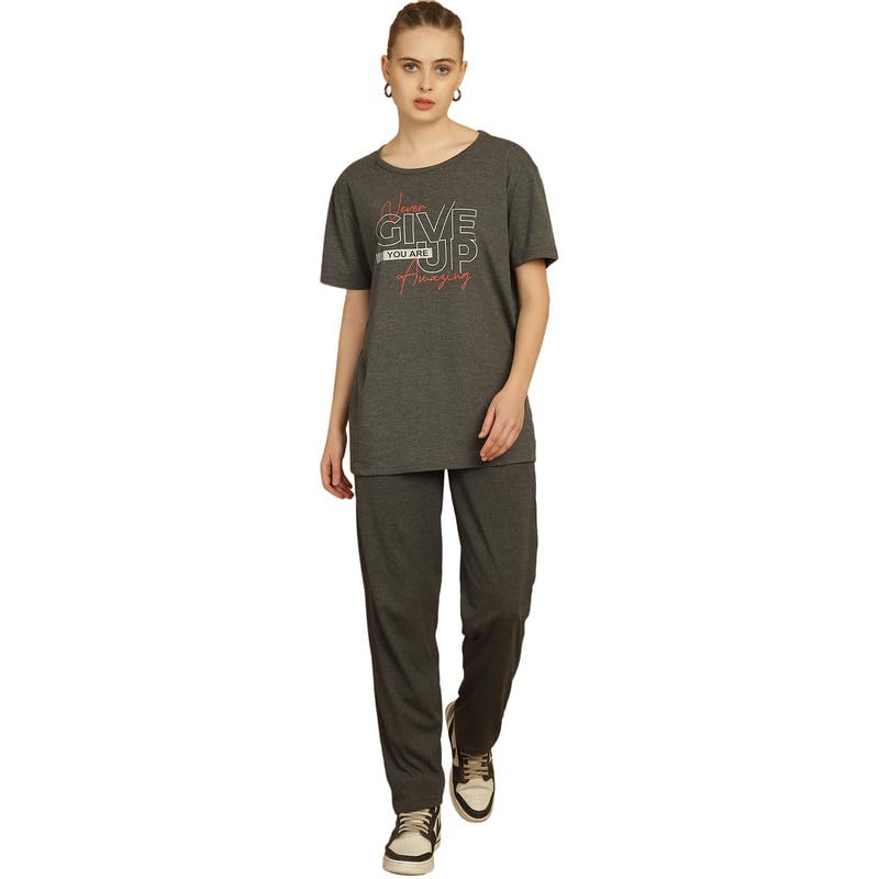 Image of Mack Jonney Cotton Printed CO-ORD Set Tracksuit for WOMEN
