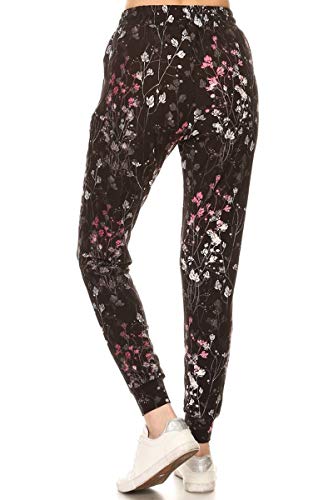 Image of Leggings Depot Premium Jogger Women's Popular Print High Waist Track Pants(S-XL)