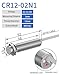 M12 Capacitive Proximity Sensor 3-Wire DC 10-30V NPN PNP IP65 Flush Non-Flush Industrial Non-Contact Switch (Color : 2MM DC3-wire NPN NO)