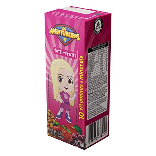 Aventureiros Suco De Tutti Frutti 200Ml