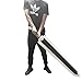 57 Inches Fantasy Dragon Slayer Berserk Guts Foam Sword Perfect for Anime Cosplay Costume Event Party and Collectible