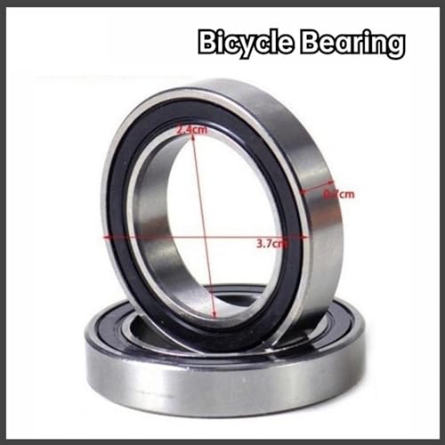 Roulements rigides à billes MR2437-1RS 24X37X7 pour essieu de vélo de route