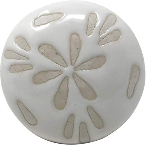 Image of Ceramic Vintage Assorted Blue Pottery Drawer, Door Knobs and Pulls Handle for Kitchen Cabinets Home Interior D�cor (25, White) Pack of 25