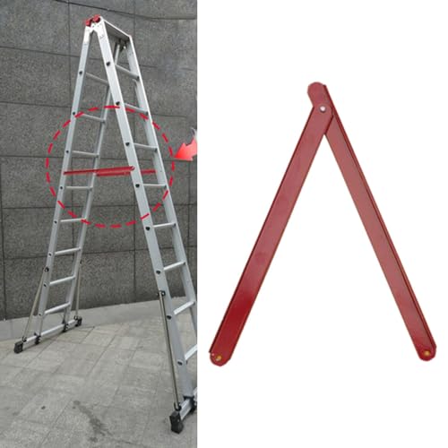 Image of Stepladders Tie Rod Aluminum Fixed Support Hinge Connector Step Ladder Hinge 77cm