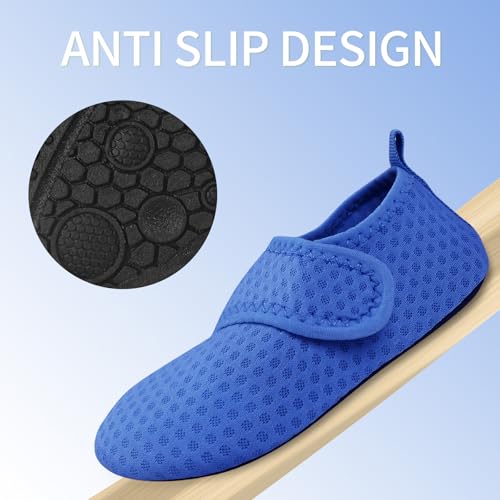 Image of Kids Boys Girls Toddler Water Shoes,Kids Swim Shoes Non Slip Quick Dry Beach Shoes,Barefoot Sports Aqua Socks Fast Dry for Beach Sports Outdoor