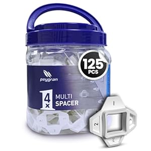 Peygran Multi Spacer 4x Fugenkreuze 125 Stück