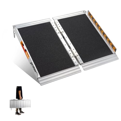 gardhom Rampas para Silla de Ruedas 61x74cm Plegable