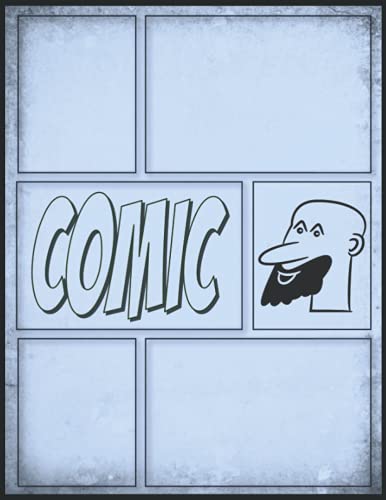 Planche De Bd A4 x 100: Cahier de Dessin Animé À Remplir | Activites Manuelles Pour Enfants (French Edition)