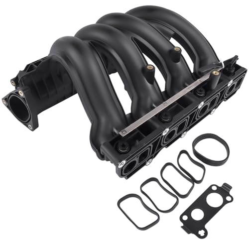 Huiruhy Colector de admisión compatible con W203 S203 W210 S210 W211 S211 CL203 200/220 CDI 6110903637 6110901337 6110902337