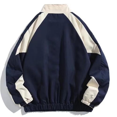 Y2k Jacket Acubi Fashion Y2k Windbreaker Jacket Women Vintage Racing College Jacket Colorblock Oversized Harajuku Outfit3
