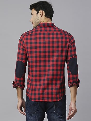 Image of Thomas Scott Men's Checkered Slim Fit Shirt