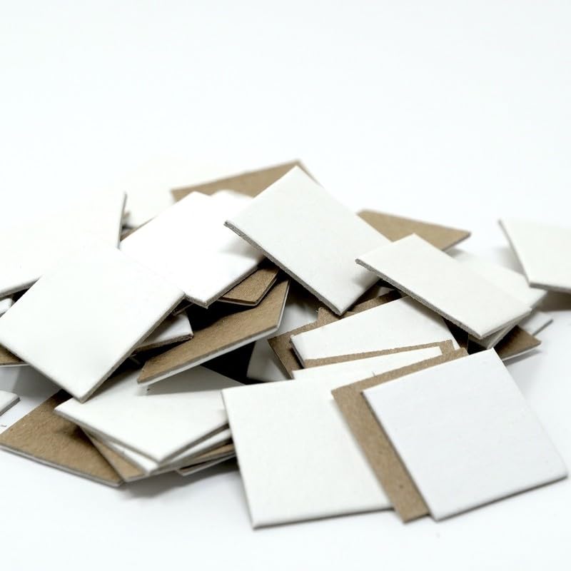 300 fichas cuadradas en blanco para juegos de mesa miniatura 2