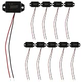 Buzzer Elettronico Nero 6v 10 Pezzi ad Alto Decibel per Auto