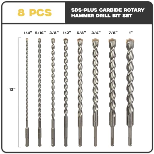 Sabre Tools SDS Plus Long Drill Bit Set