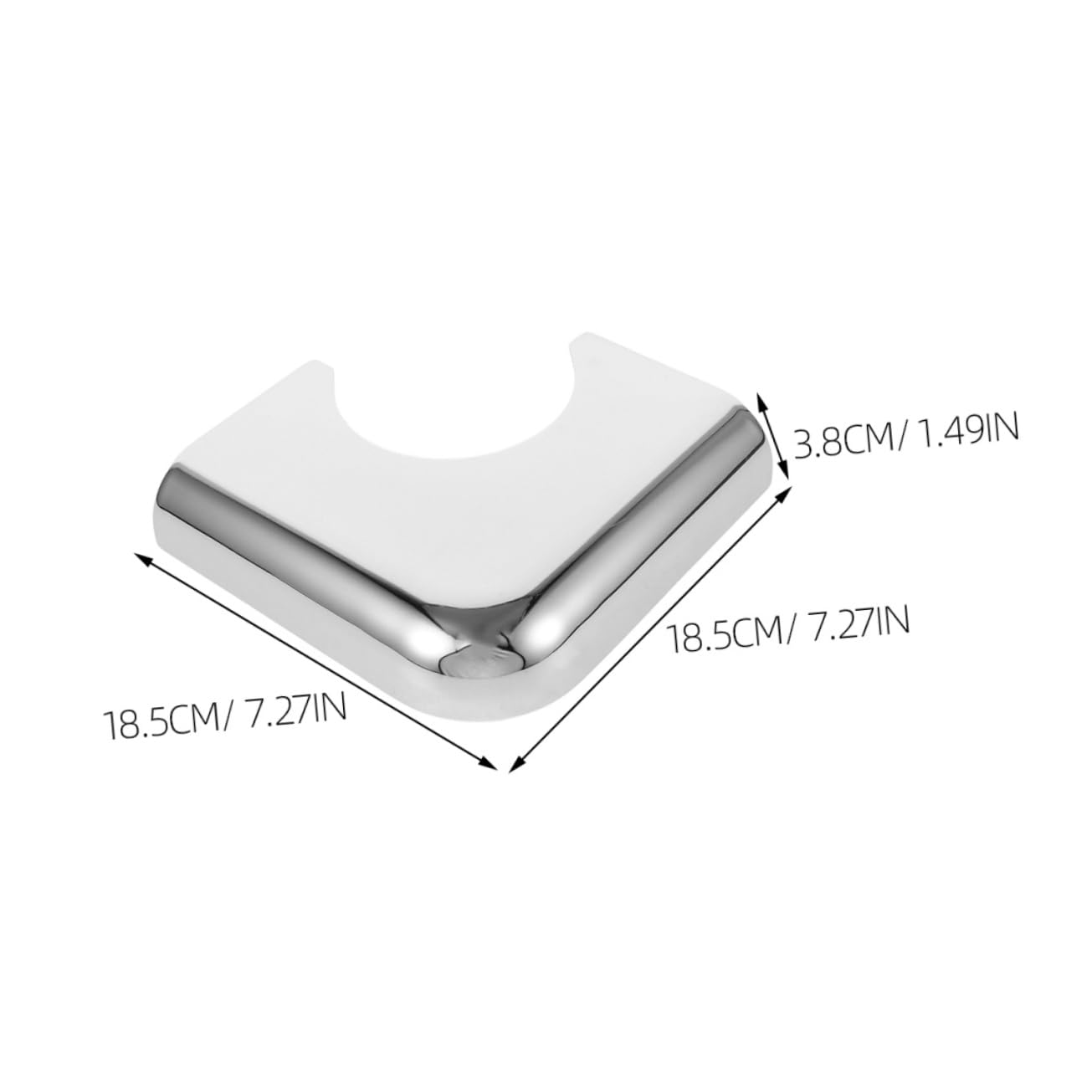 GANAZONO Protectores de Esquina para Mesa de Billar de Hierro Plata, 2 Piezas Durabilidad y Protección para Esquinas en Bares y Entretenimiento en Casa
