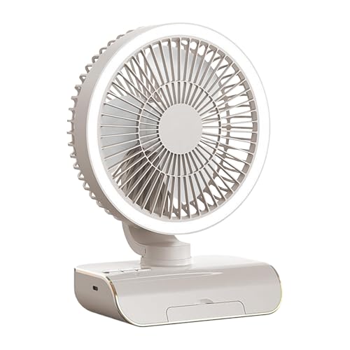 Ventilateur de circulation d'air oscillant portable 5 vitesses avec télécommande sans fil