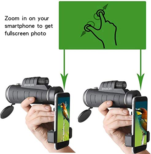 Monocular Telescope 40X60 Monocular High Powered Telescope HD miniatura 2