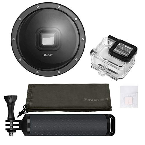 Dome para GoPro Hero 7 6 5 Black com Bastão Flutuante Shoot