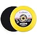 LotFancy 6-Inch Hook and Loop Backing Plates - DA Air Random Orbital Sander/Polisher PU Backing Pad for Sanding Finishing Polishing Buffing, 5/16