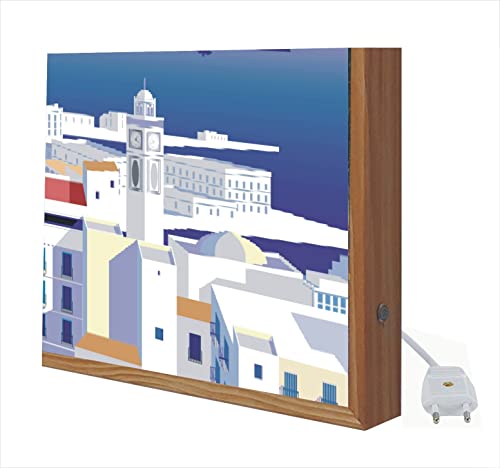 Affiche vintage rétro-éclairé Algérie d'art au design haut de gamme - 5