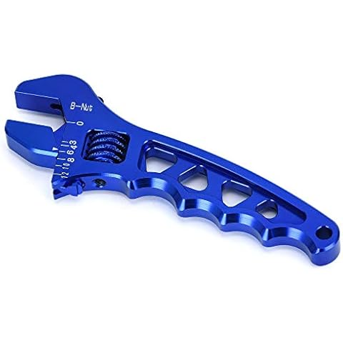 PTNHZ AN Adjustable Wrench for Hose Fitting (Blue) Cover