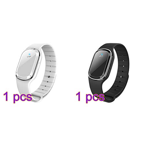 GREENWISH Ultrasonic Mosquito Repellent Bracelets Non-Toxic Portable Electronic Mosquito Repeller Wristbands Waterproof