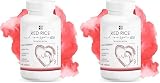 RISO ROSSO e COENZIMA Q10 HB | 60 capsule | riso rosso fermentato |con VITAMINA Q | Prodotto Italiano (Confezione da 2)