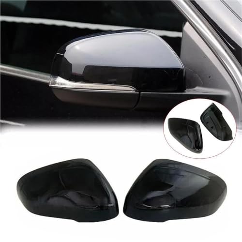 Coque rétroviseur Volvo S60 T5 V60 boîtier abs noir durable - 2